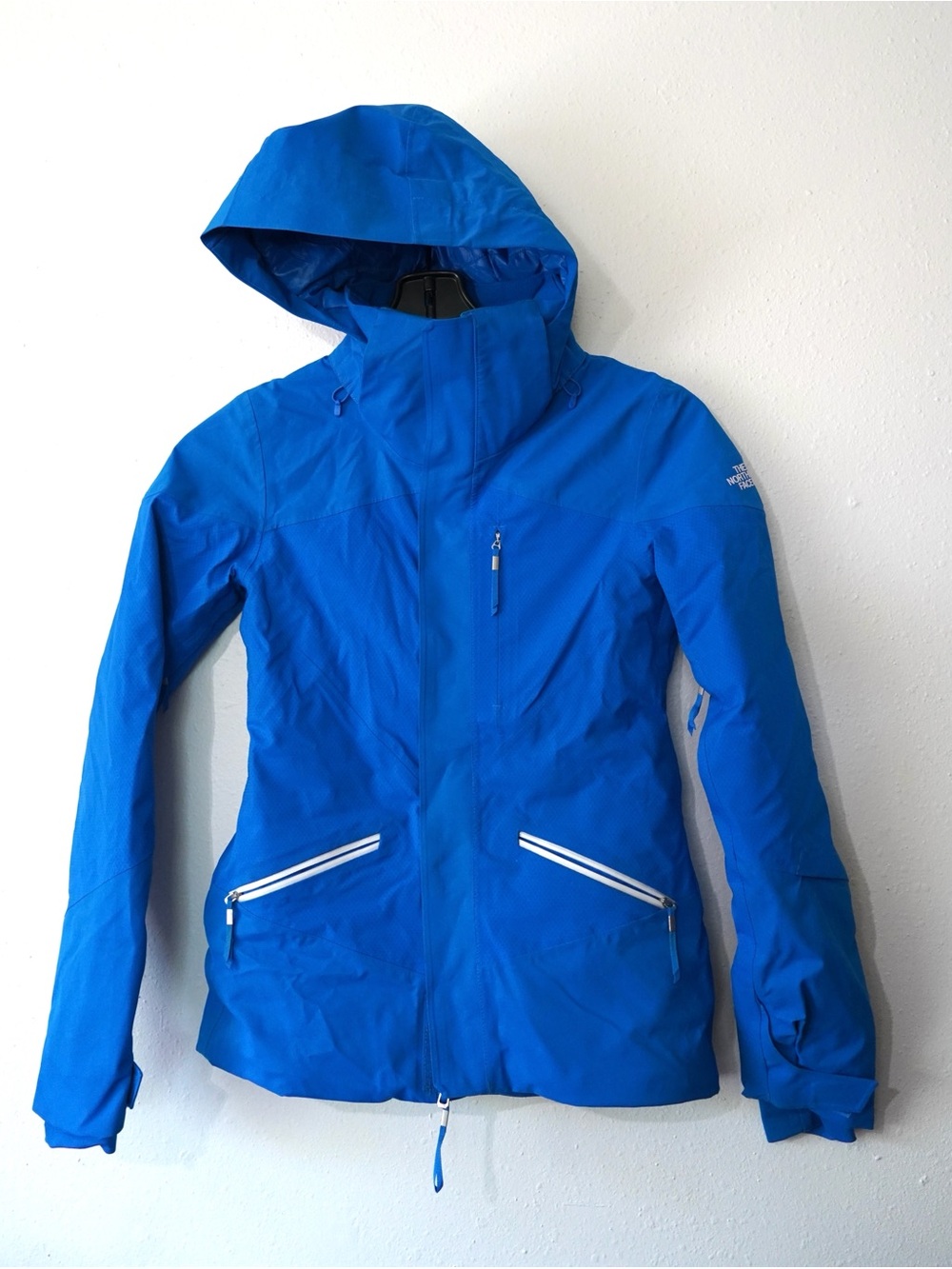 The North Face Womens Lenado DryVent Waterproof Blue Ski Jacket Slim Fit XS